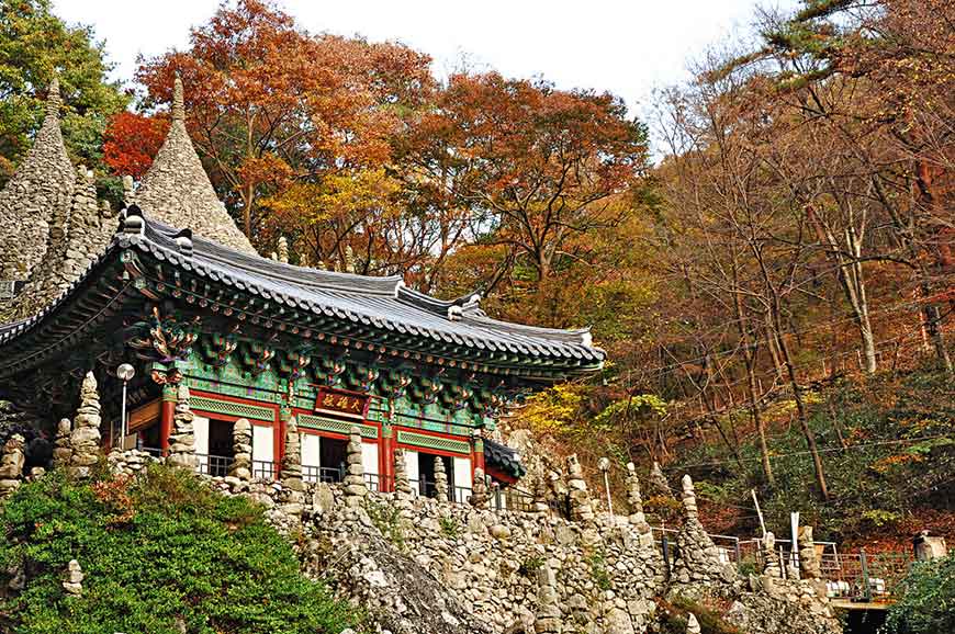 韓國紅葉景點-馬耳山道立公園