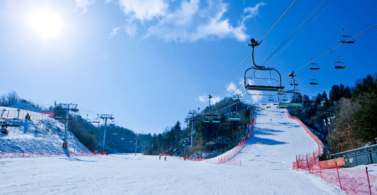 韓國Elysian江村滑雪場一日遊行程