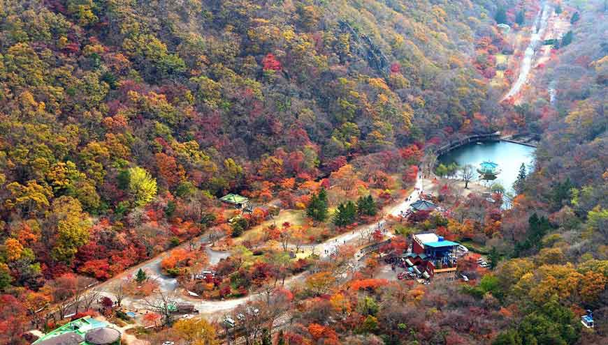 韓國紅葉景點-內藏山國立公園